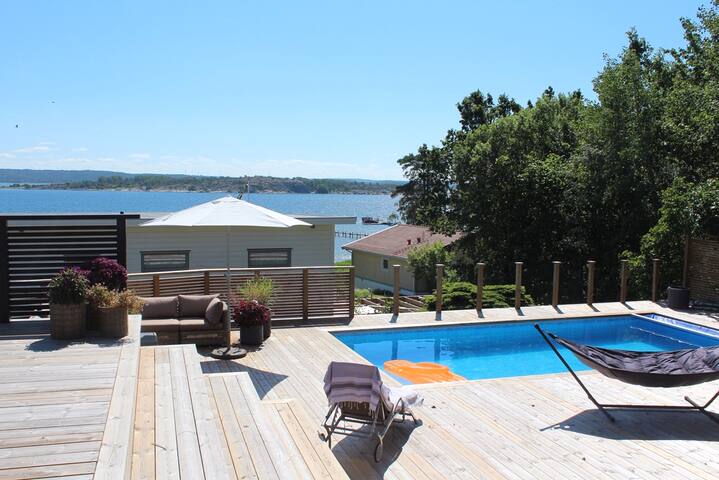 Unique villa with ocean view close to Gothenburg