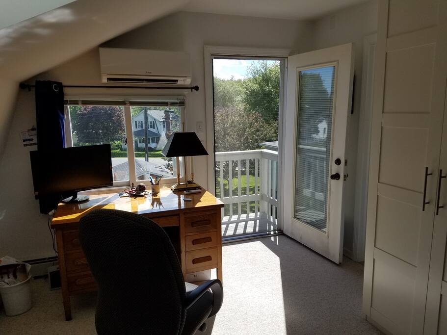 Desk with Mini Split AC