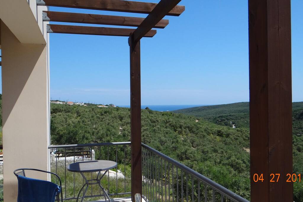 view from the balconies