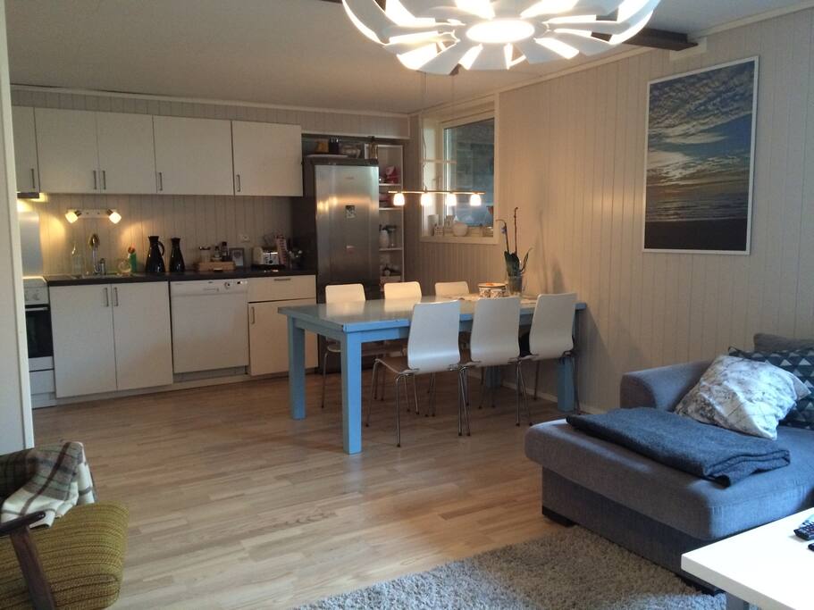 Kjøkken med god plass