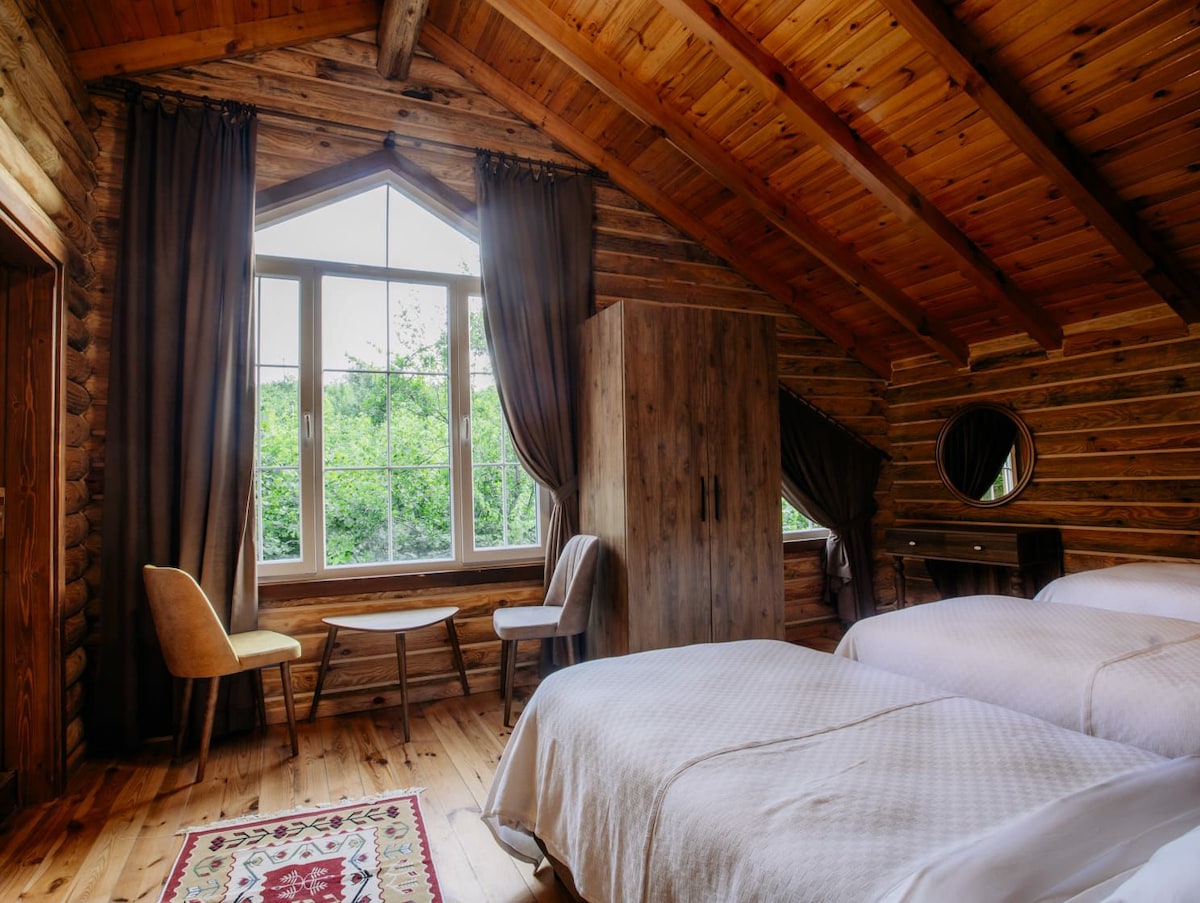 Göl Manzaralı Sıcak havuzlu ,bahçe jakuzili B2