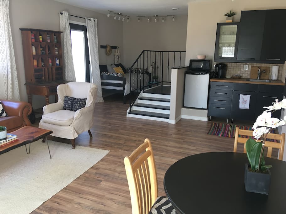 The whole shebang (not including bedroom or bathroom)!