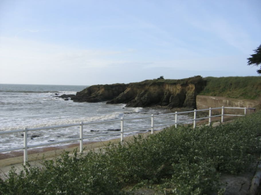 plage à 50m