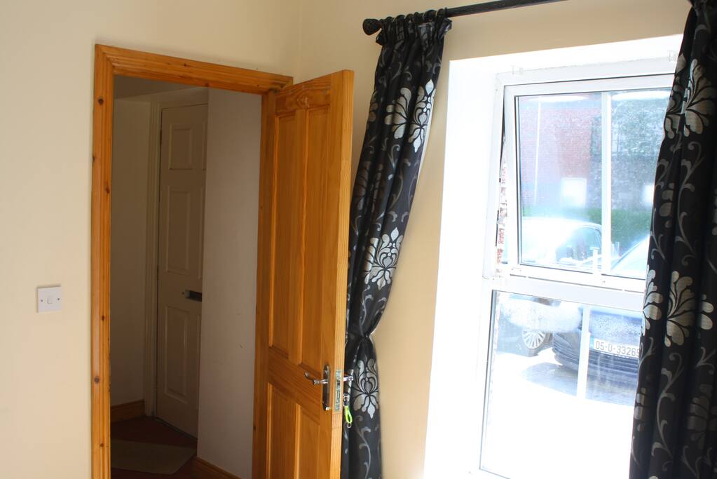 Front Door Access From Private, Deluxe Double Bedroom