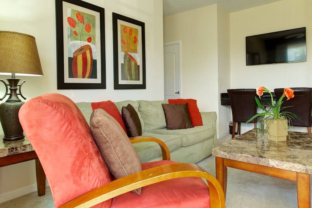 Vacation Condo Living Room