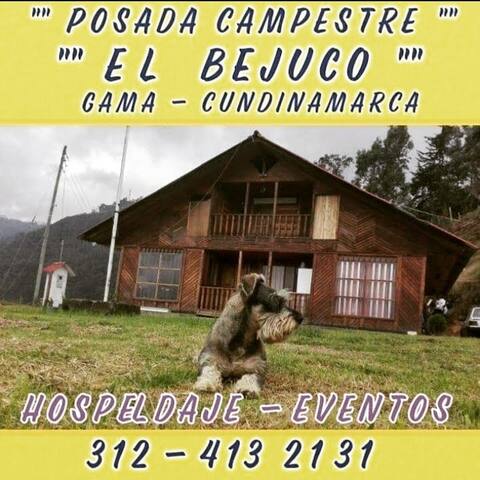 Finca El Bejuco Cabaña Campestre Gama-Cundinamarca