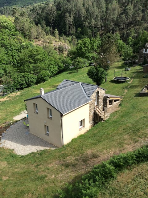 la Clède, cevennes, riverside Moissac V.F