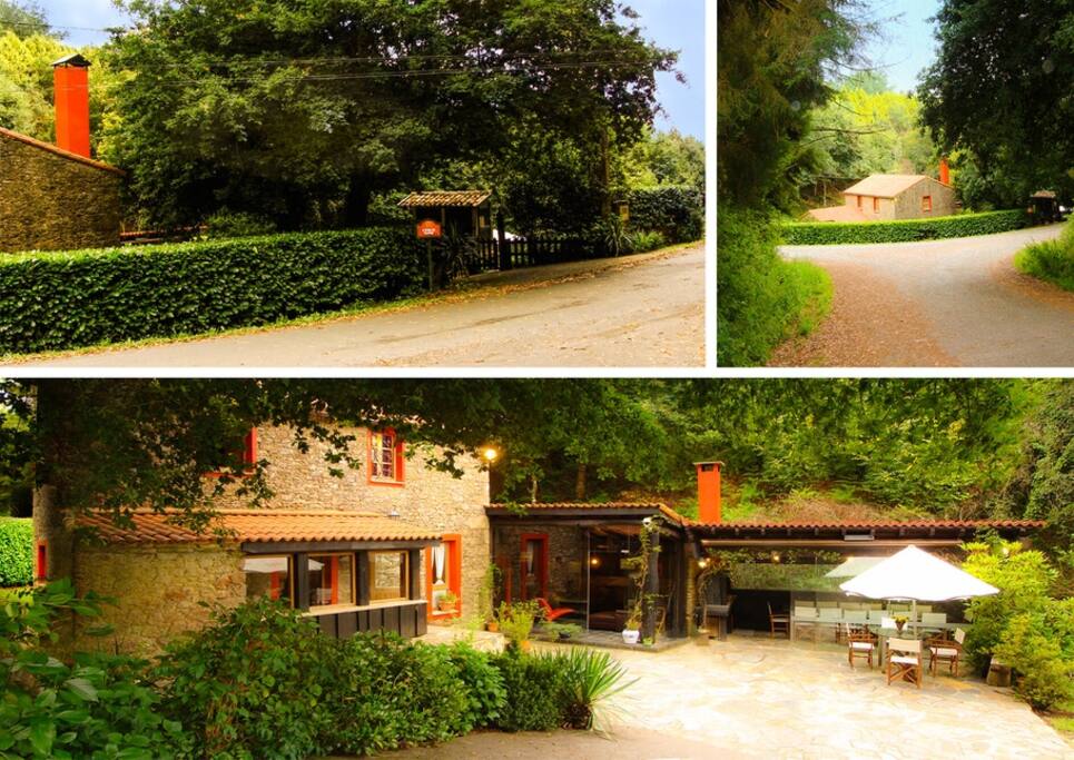Visual exterior A Pontiga | Casa Rural