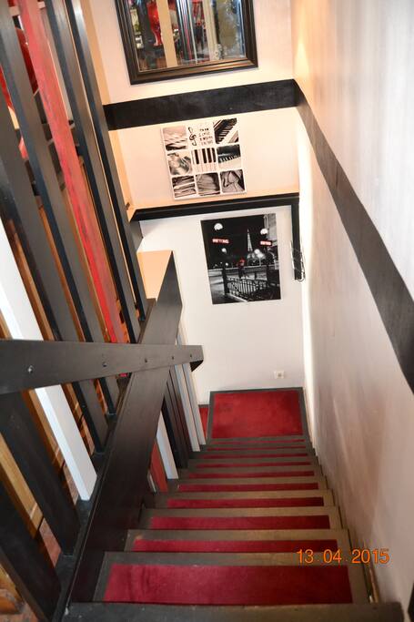 Entrée de la maison.