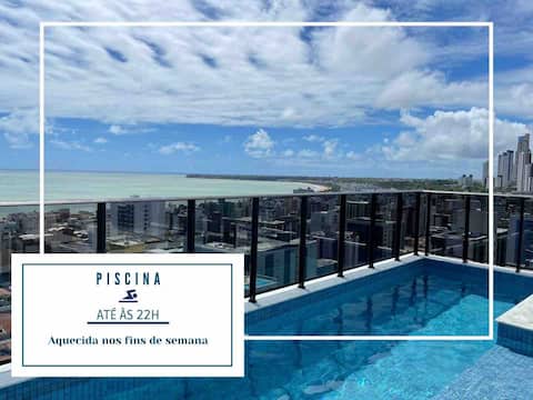 Imóvel de sucesso: Tambaú • Ocean View • 1- or 2-Bedroom Options em João Pessoa