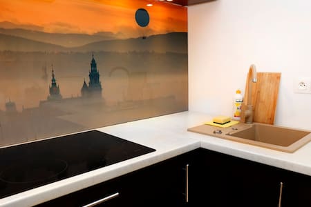 Apartament Szklany Wawel w Krakowie