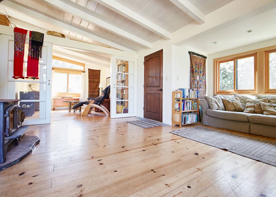 Serene Home with Vegetable Garden Houses for Rent in Bolinas