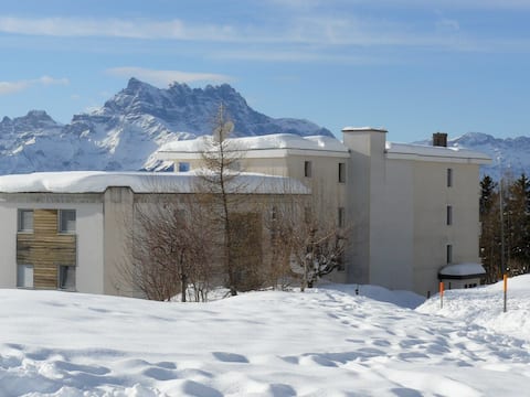 Large family apartment, great view, Ski-in