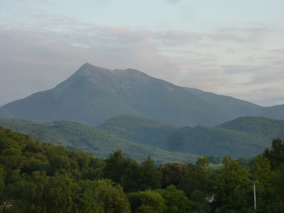 Vue sur les Pyrénées !