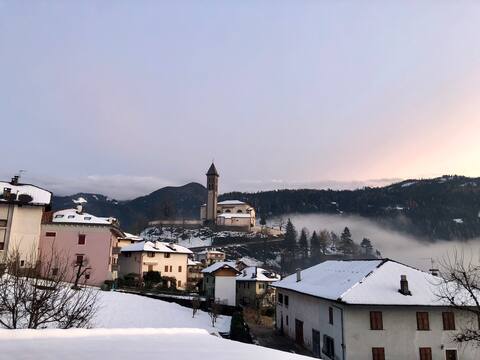 Spacious and bright apartment in Val di Fiemme