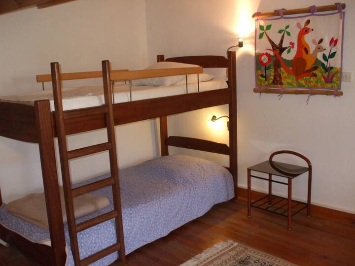 In the other bedroom, 2 bunk beds and single bed, see next photo