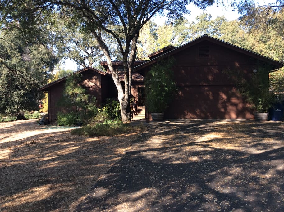 Front view of residence