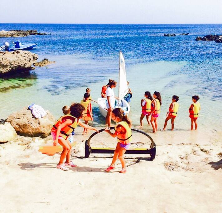 La spiaggia difronte casa
“home music&love”.