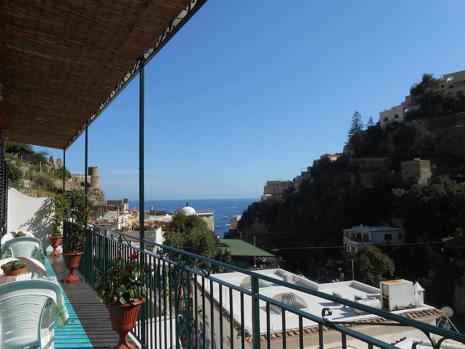 Terrace with sea view