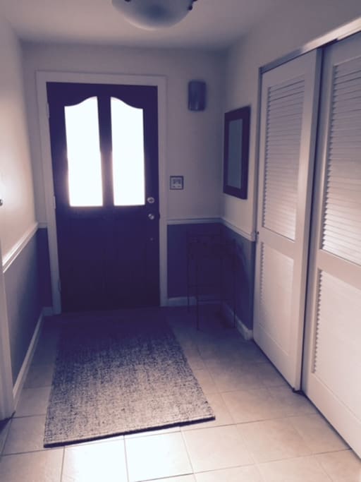 Front Door - Entry way