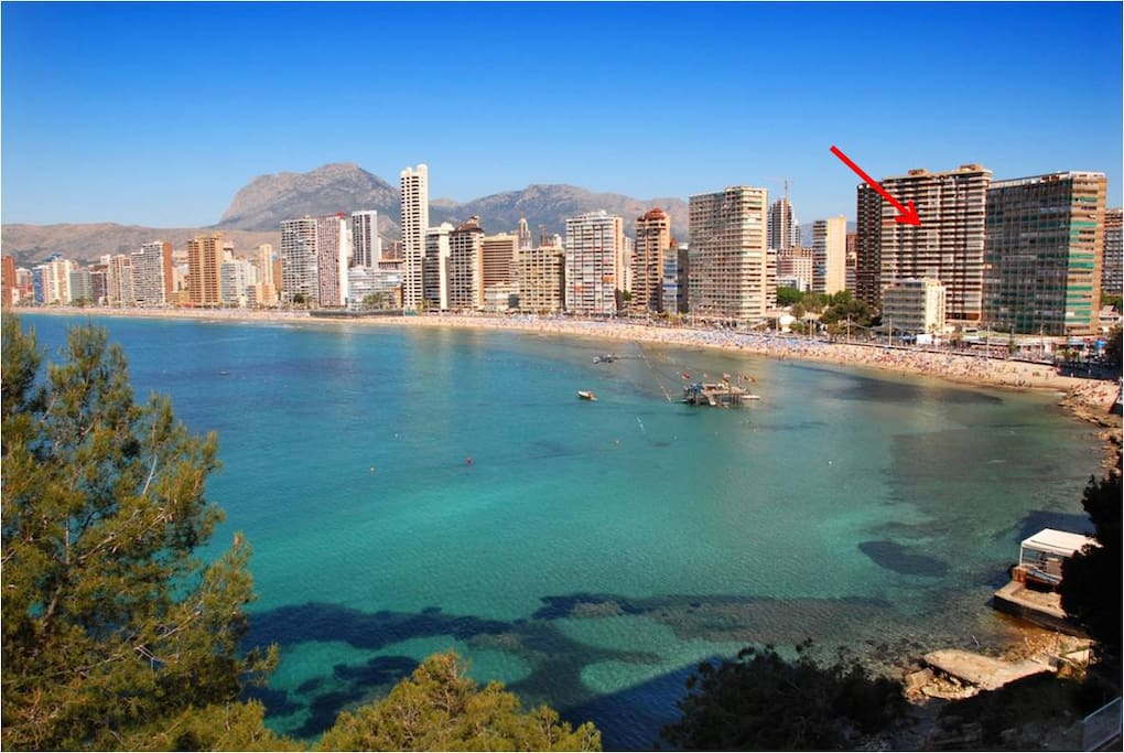 Location from the sea