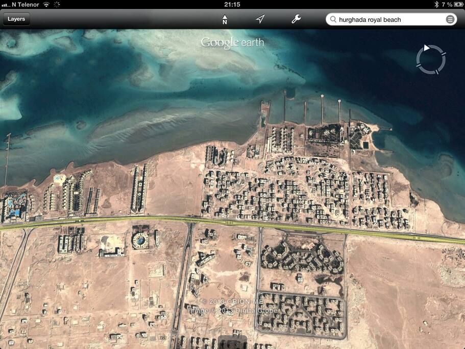 Al Ahiia from the Air