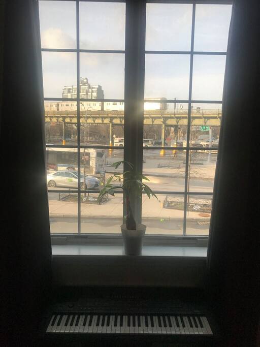 View from the window.