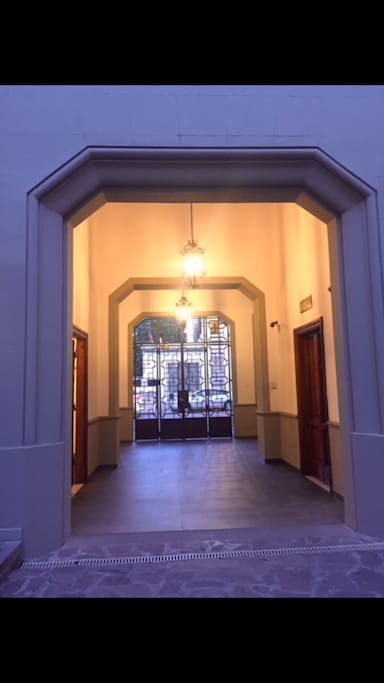 Ingresso del condominio