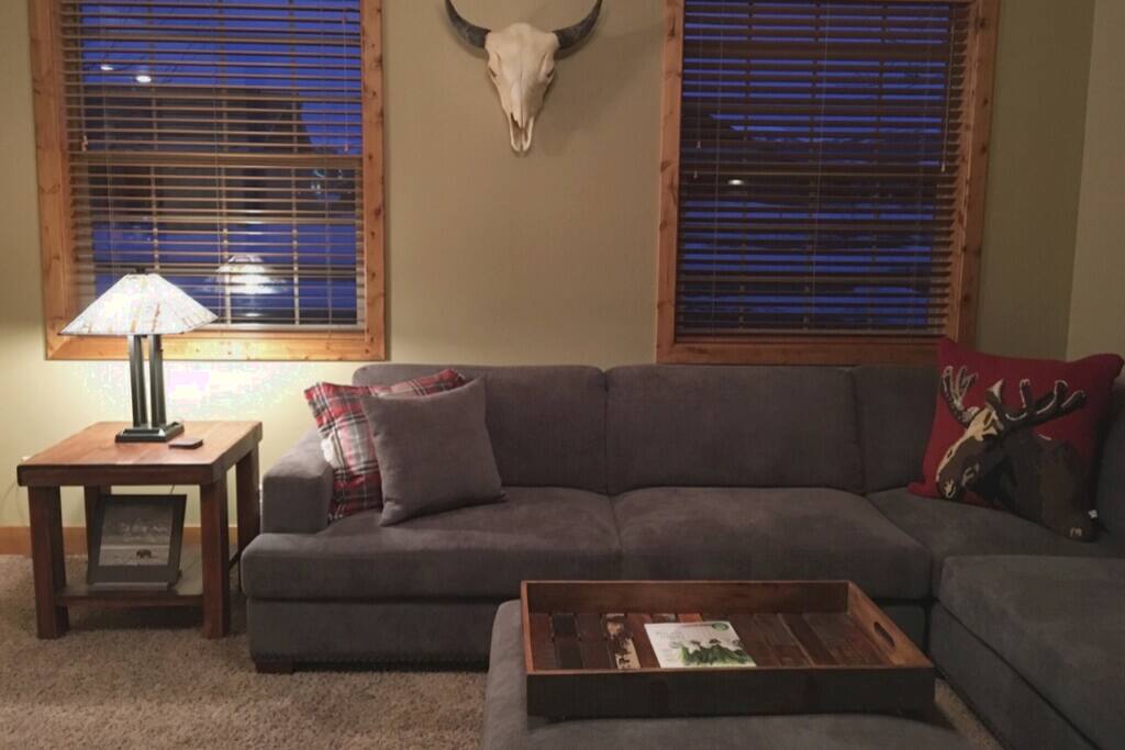 Guests can kick back and relax after a day of adventure