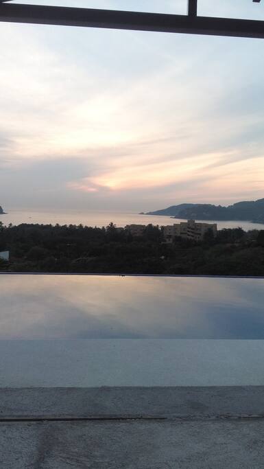 Espectacular vista a la playa