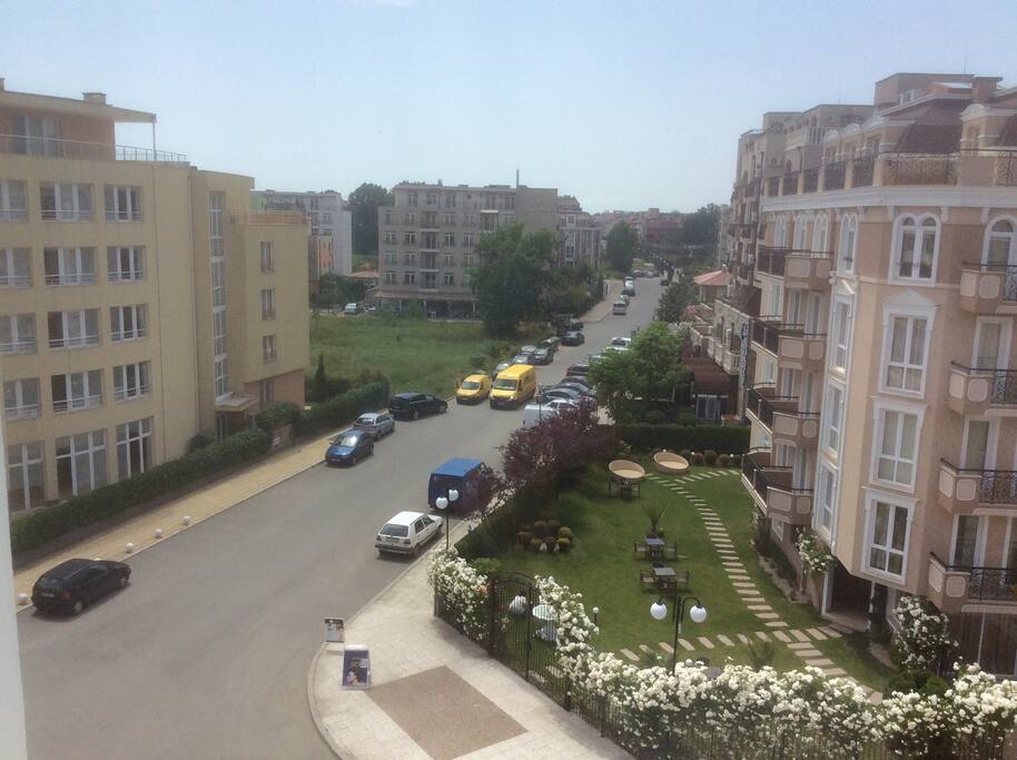 Вид из окна