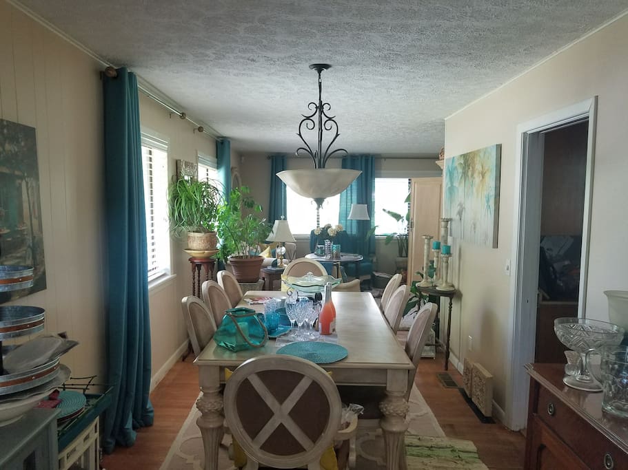 Dining area and Living room