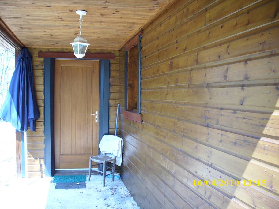 Entrée du gîte 8 personnes