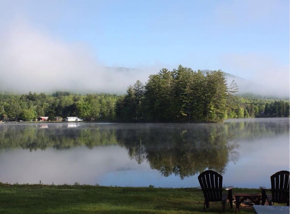 Lake front view