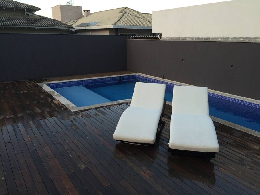 Espaço de lazer térreo