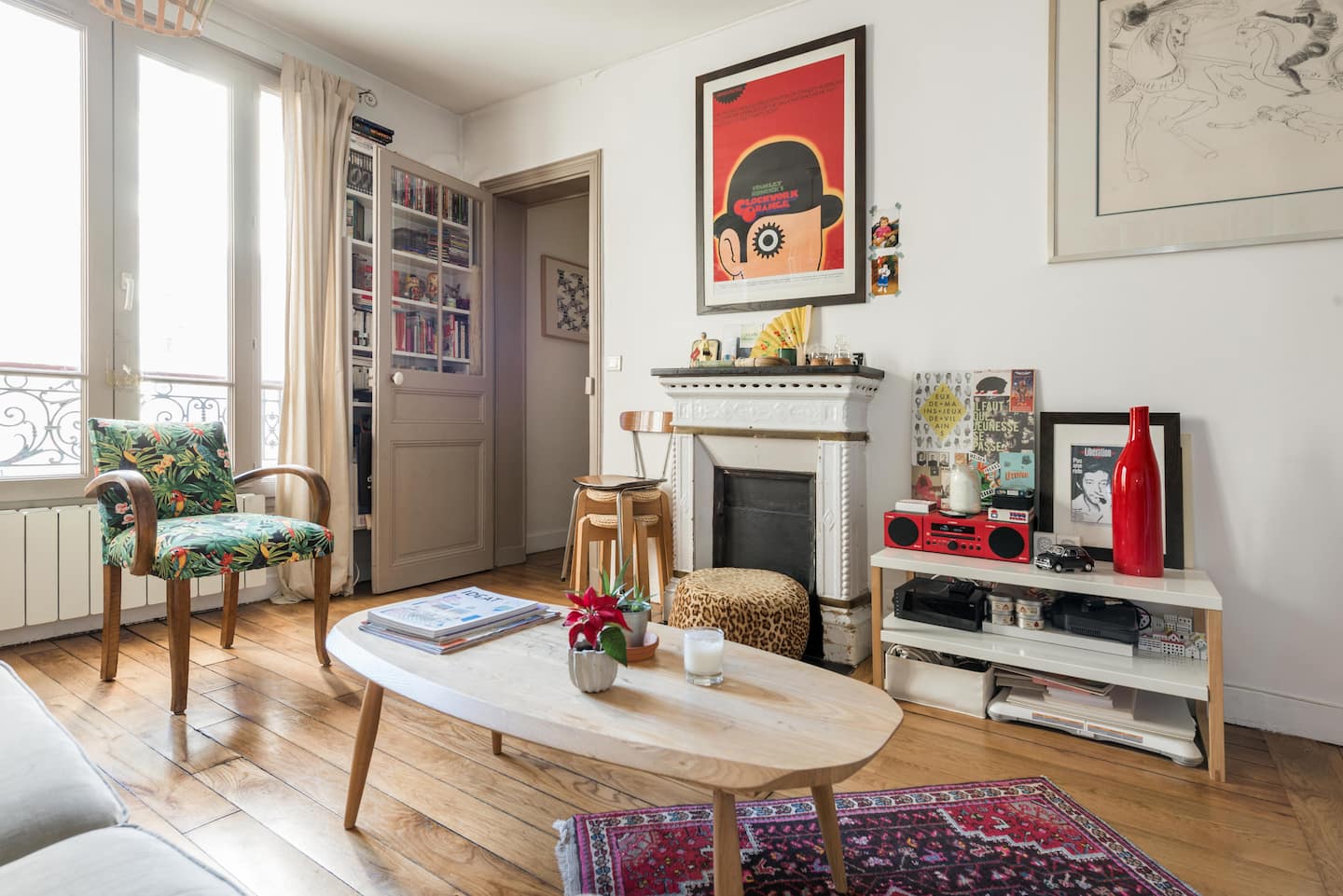 Appartement typiquement parisien