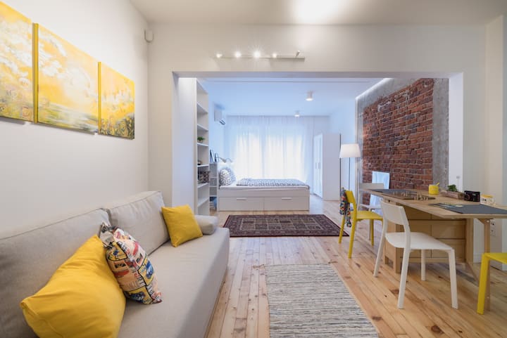 Yellow Apartment.