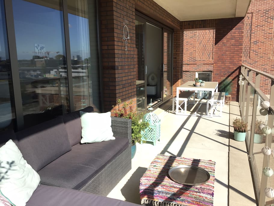 Sunny balcony