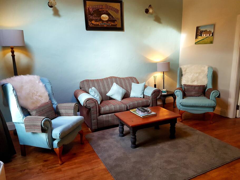 Comfortable sitting room.