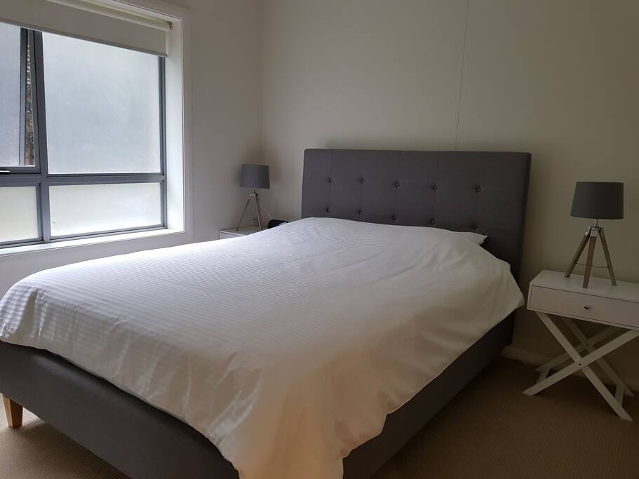High quality linen matched with brand new queen ensemble for that perfect night sleep!