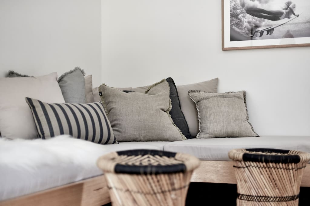 Daybeds for lounging with a glass of wine and a great book