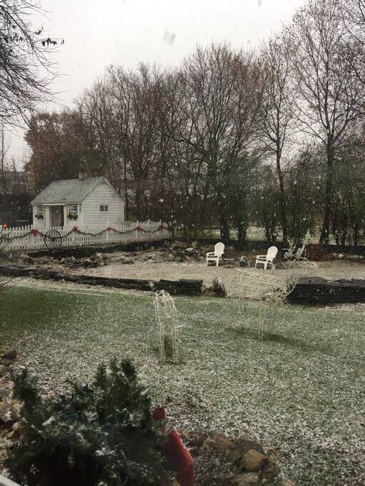 First light snowfall