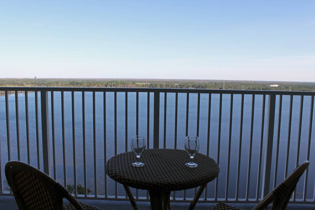 View from balcony
