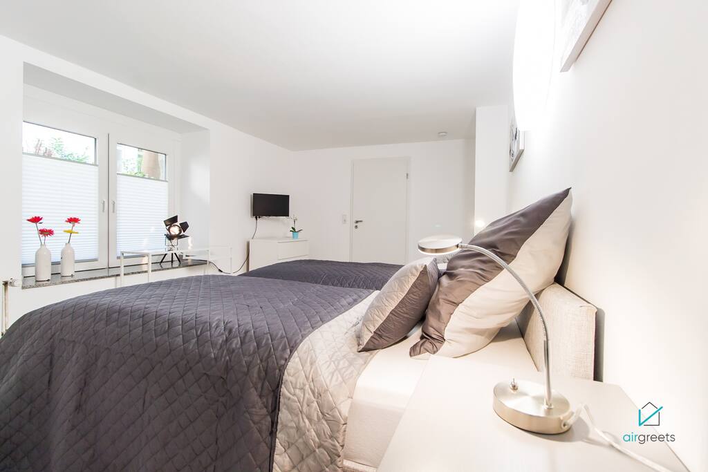 You can watch movies from your cozy bed.