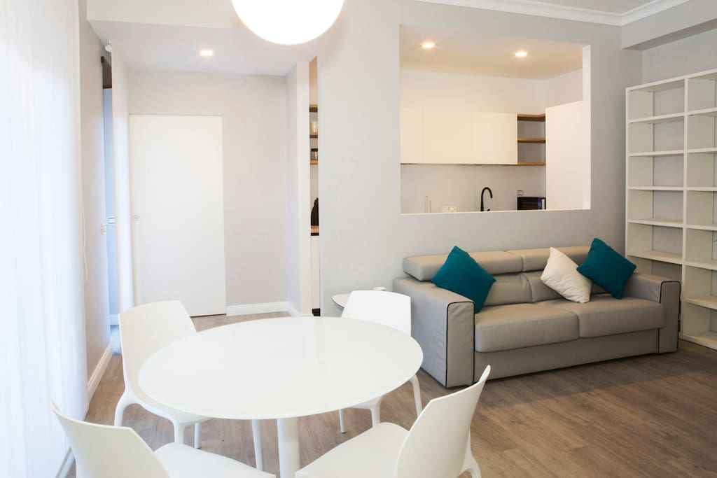 Living Room and Kitchen