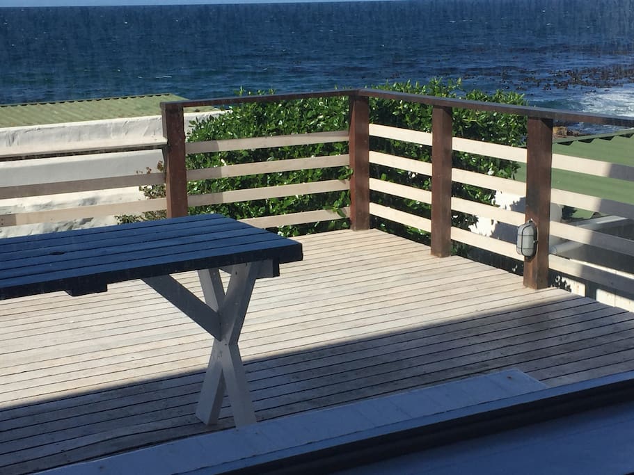 Deck view through Lounge window