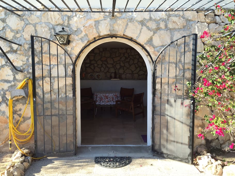 entrance
