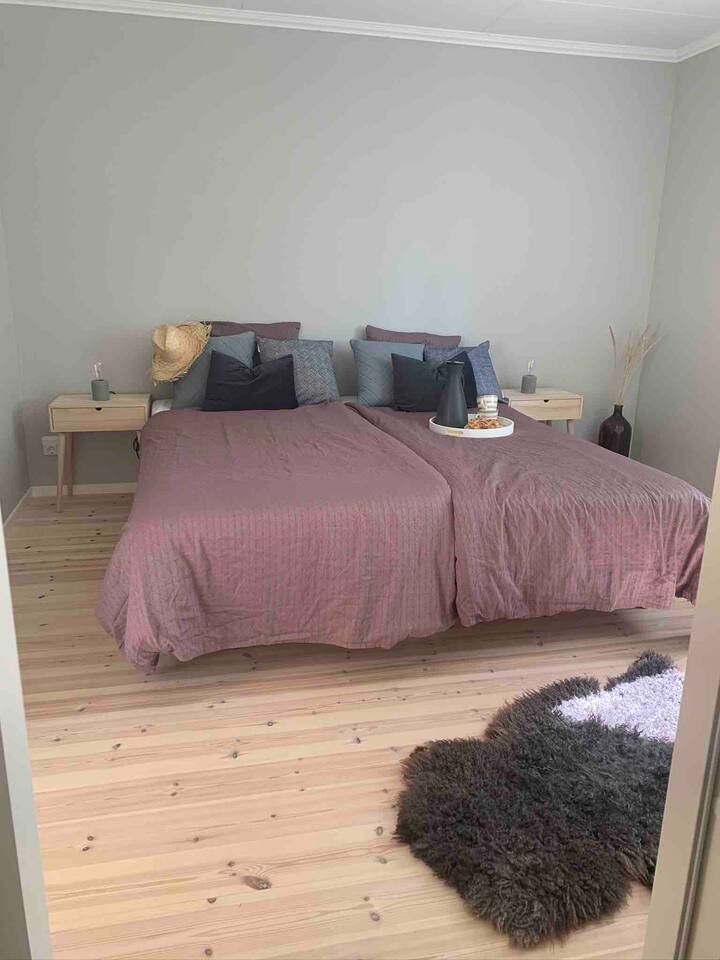 Schlafzimmer mit Doppelbett 1