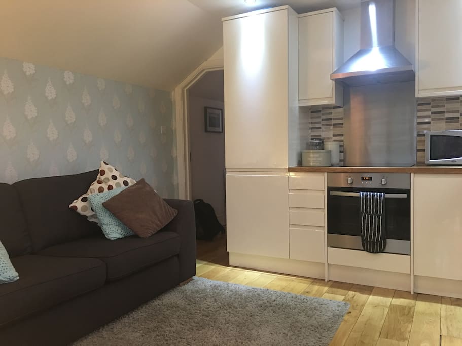 Lounge and Kitchen