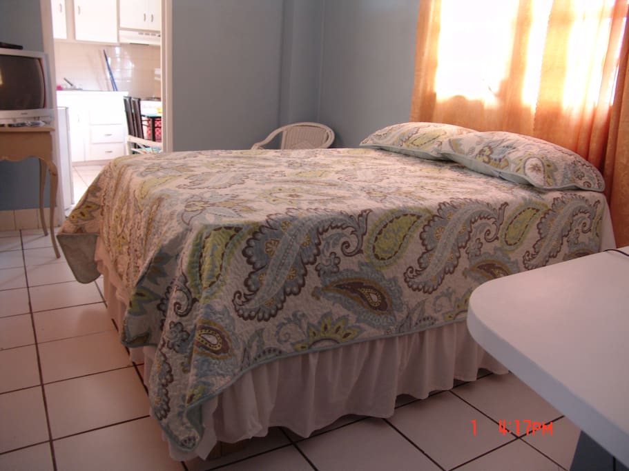 Apartment on second floor with views of the town